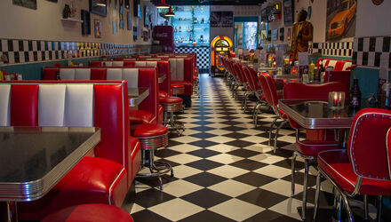 Nationale Dinerbon Delft American Steakhouse Betty Boop
